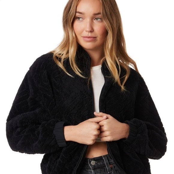 🔆HURLEY🔆 SHERPA JACKET ZIP UP SWEATER - Picture 11 of 13